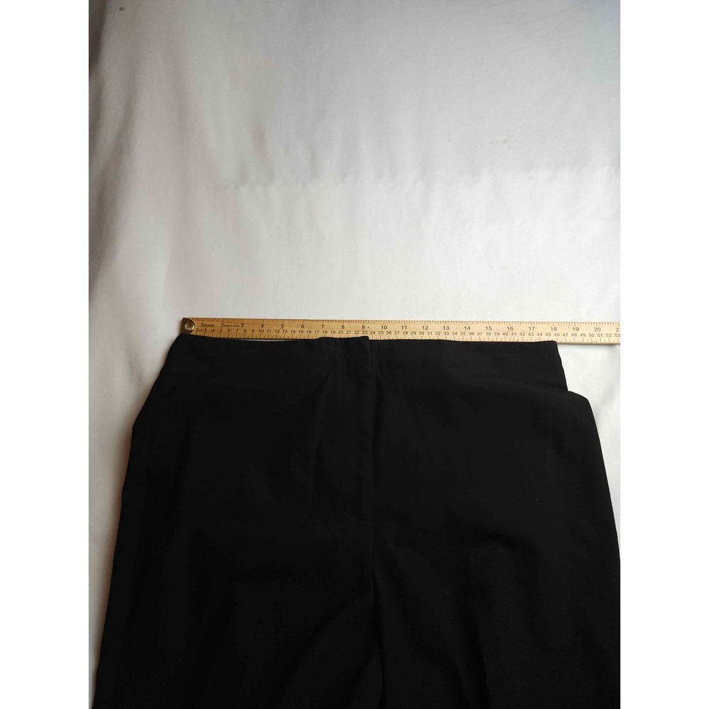 Talbots Womens Black Wide Leg Dress Pants High Rise Trousers Size 16 - Picture 4 of 7